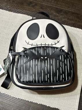 Disney Nightmare Before Christmas Jack Skellington Glow in the Dark Mini Backpac
